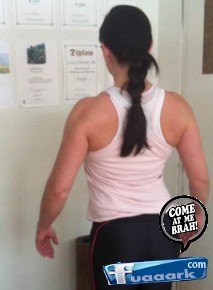 Strong shoulders, - love it !  / Jenny 