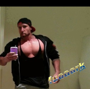 Growht hormones??  just looks like anabolic "building up"  It is obvious!
